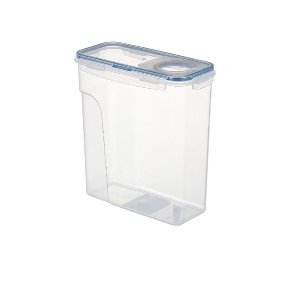 Food Storage Kitchen Container Set - حاوية تخزين حبوب بلاستيكية شفافة محكمة
