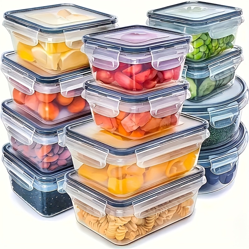 Food Storage Organiser - مجموعة من 8 قطع تشمل 4
