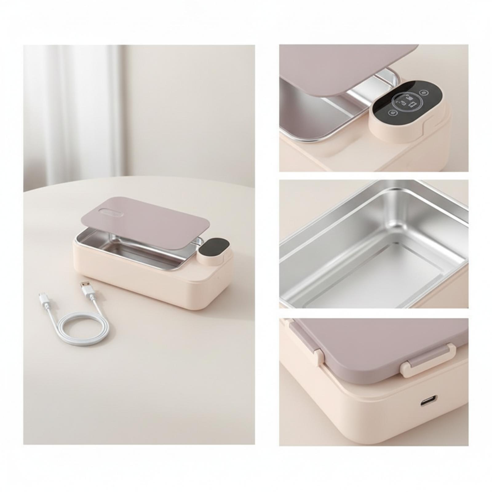 Portable Food Warmer - صندوق غداء مع بطانة من الفولاذ
