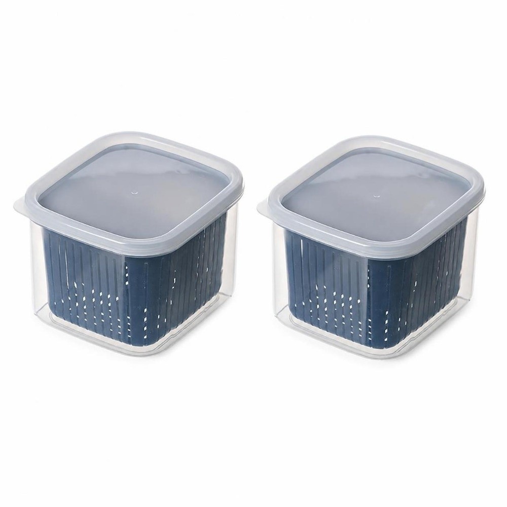 Food Storage Practices - 2 قطعة من حاويات تخزين الطعام