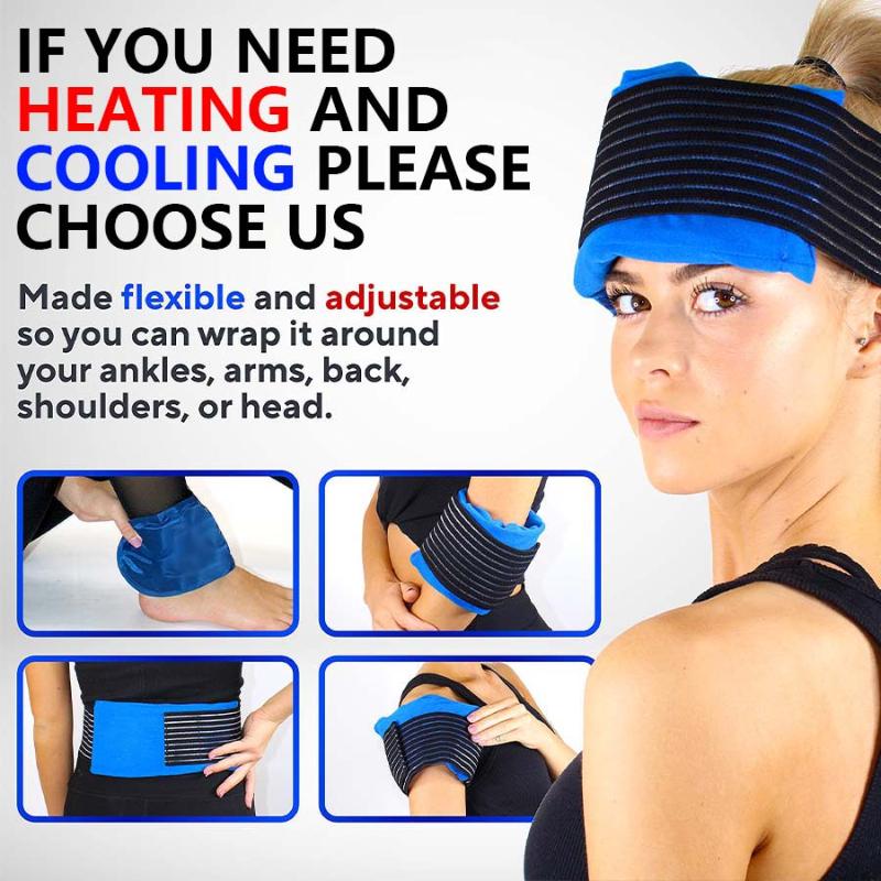 Cold Pack Ice Gel - كمادة باردة احترافية قابلة لإعادة الاستخدام