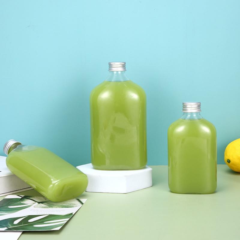 Food Storage Without Plastic - زجاجة بلاستيكية لمشروبات الشاي بالحليب، حاويات