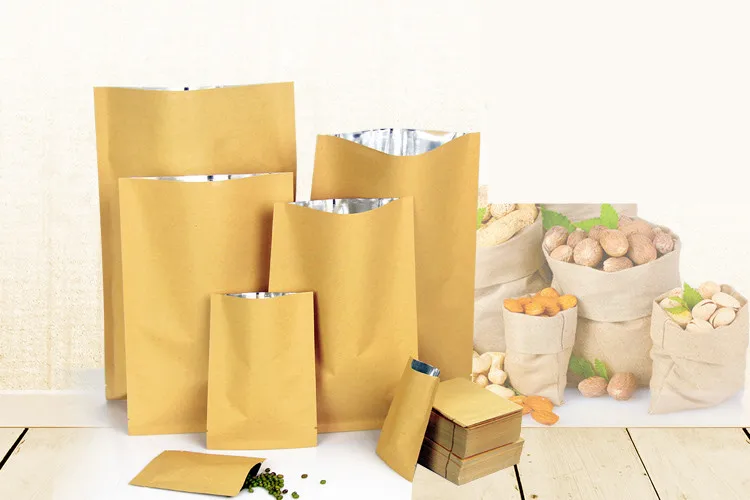 Food Storage In Mylar Bags - 100 قطعة/الوحدة 11*16 سنتيمتر الحرارة قابلة