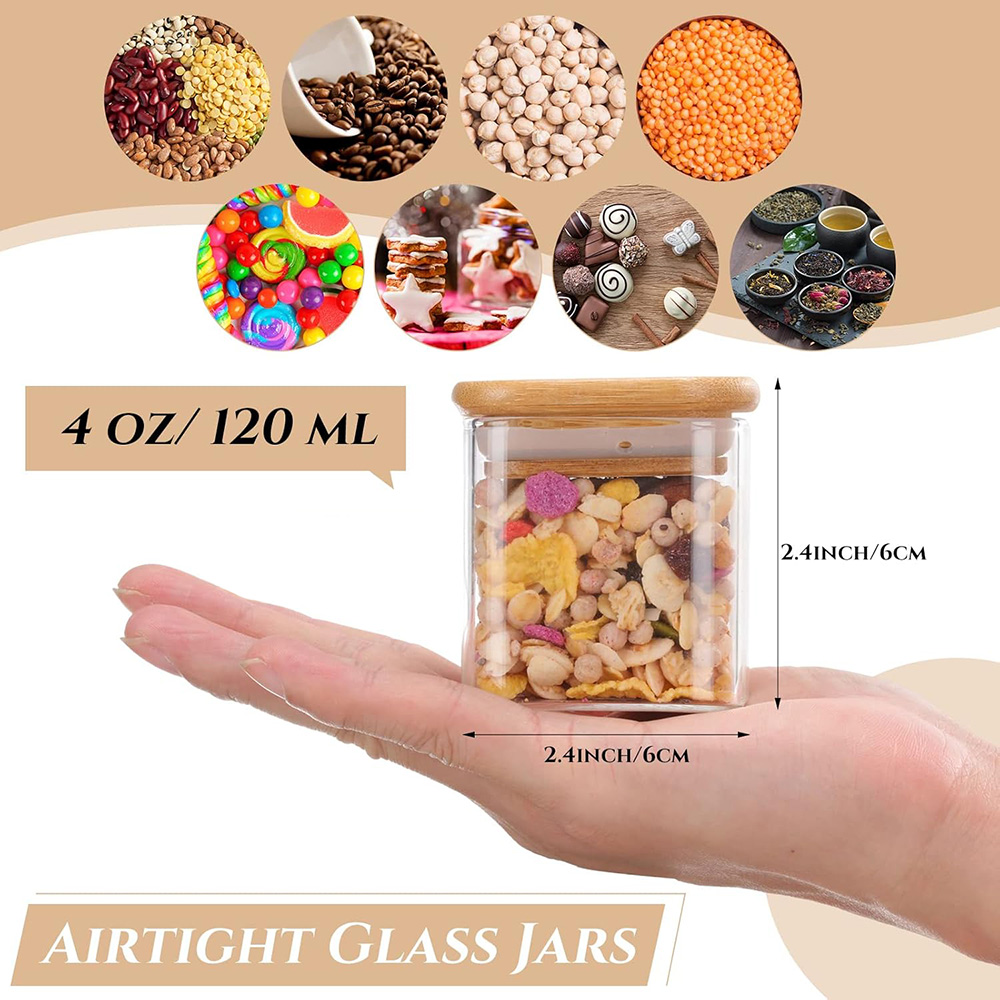 مجموعة برطمانات زجاجية مكونة م - مراجعة Food Storage Set Glass وسعره