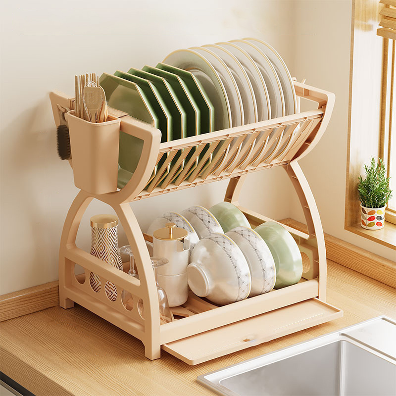 رف تجفيف أطباق موفر للمساحة بط - مراجعة Food Storage Organiser وسعره