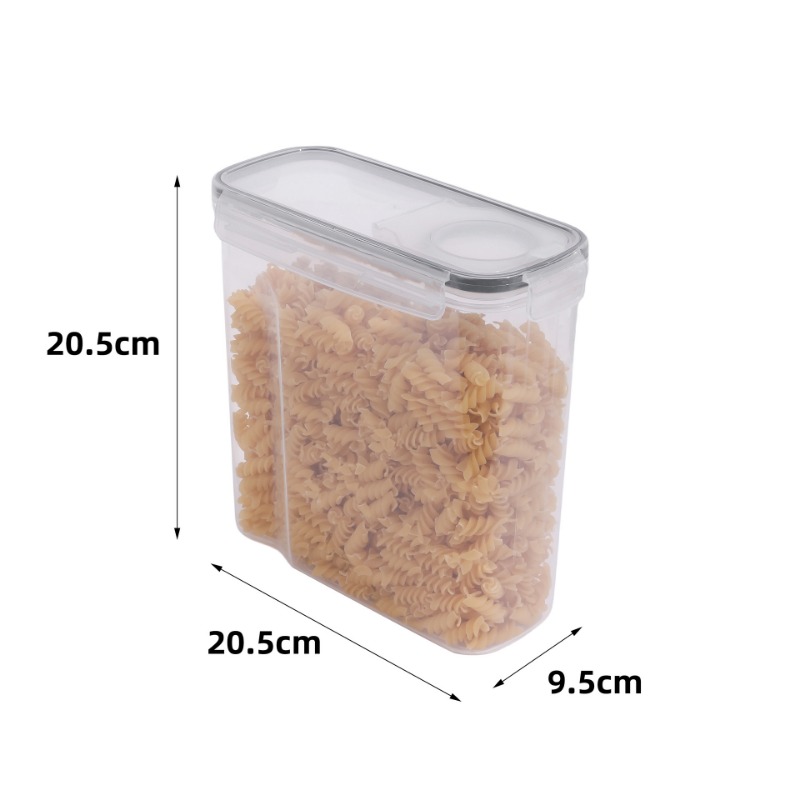 2.5L حاويات تخزين الحبوب مع ال - مراجعة Food Storage Kitchen Container Set وسعره