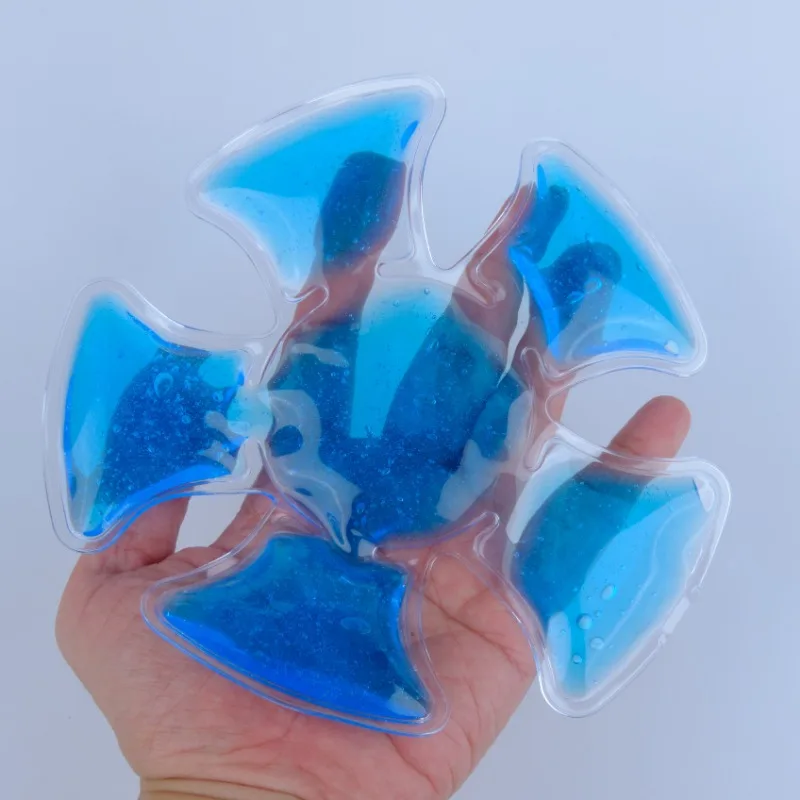عبوة جل تبريد زرقاء من البولي  - مراجعة Cold Pack Ice Gel وسعره