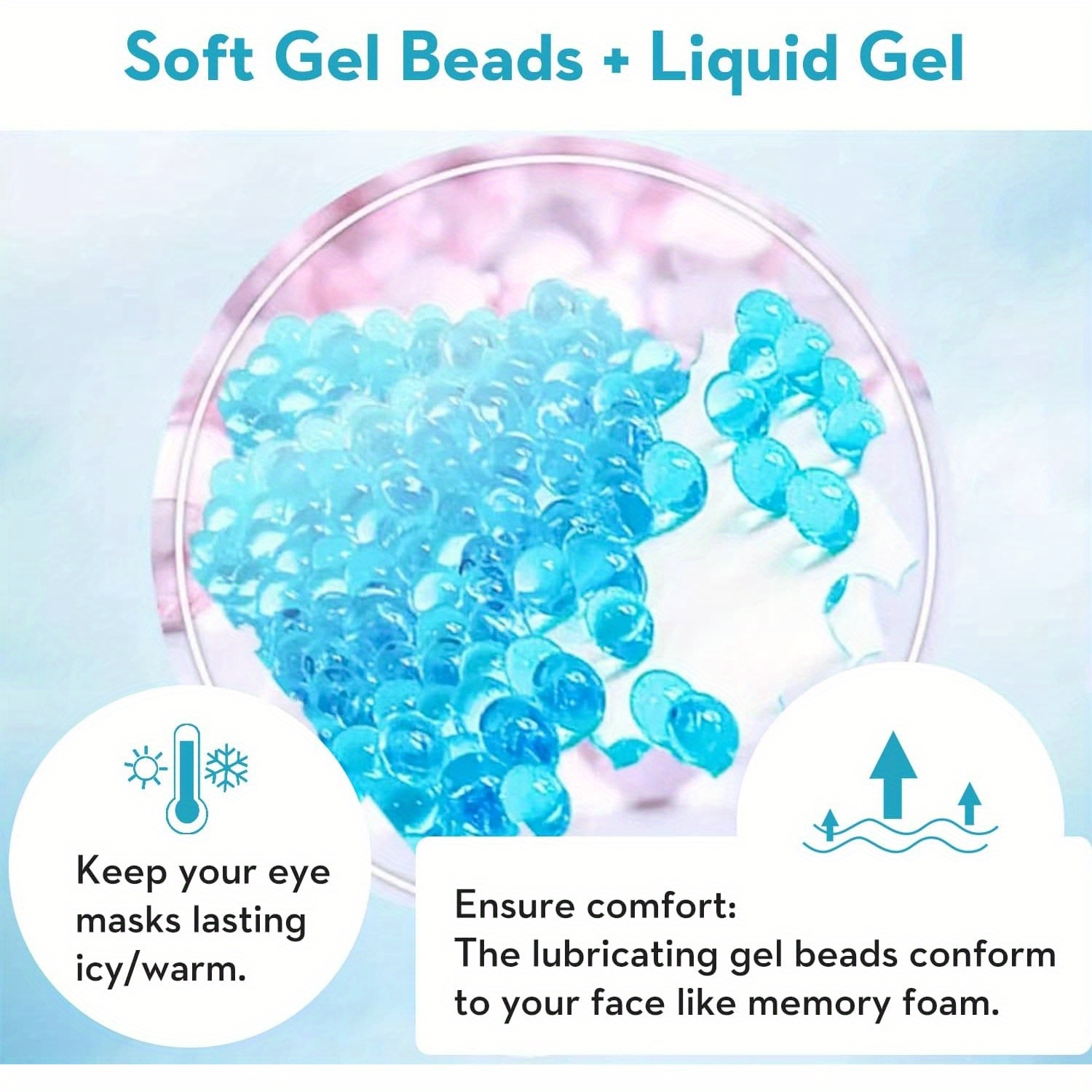 2 قطعة/المجموعة جل قناع عين قن - مراجعة Cold Pack Ice Gel وسعره