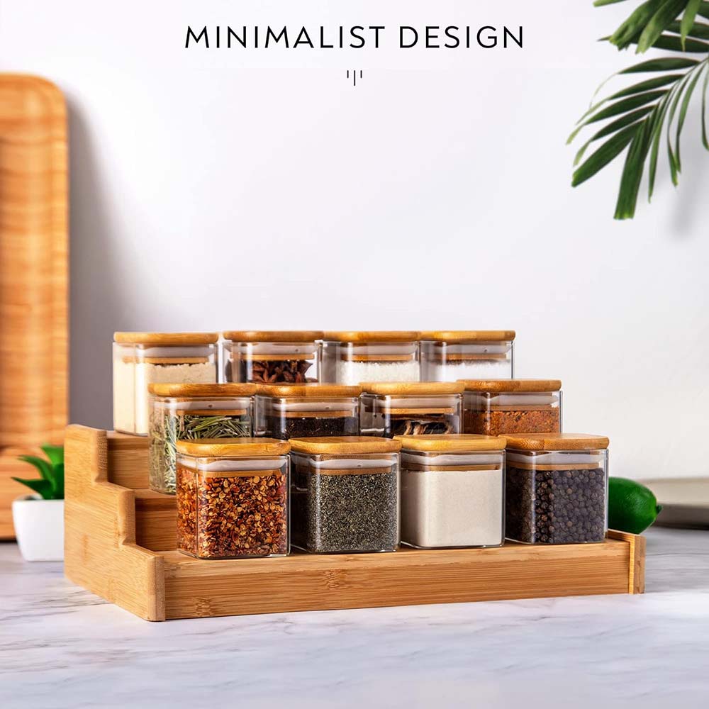 مجموعة برطمانات زجاجية مزودة ب - مراجعة Food Storage Set Glass وسعره