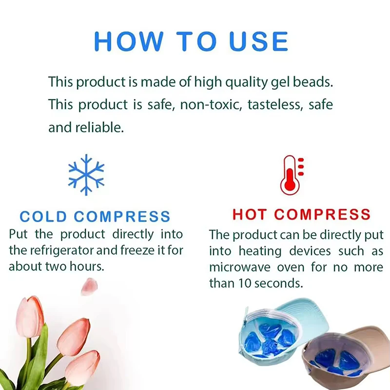 كمادة جل باردة قابلة للتعديل م - مراجعة Cold Pack Ice Gel وسعره