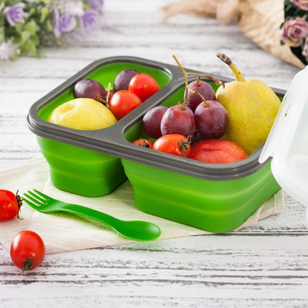 قطعتان من علب الغداء العملية ا - مراجعة Food Storage Practices وسعره