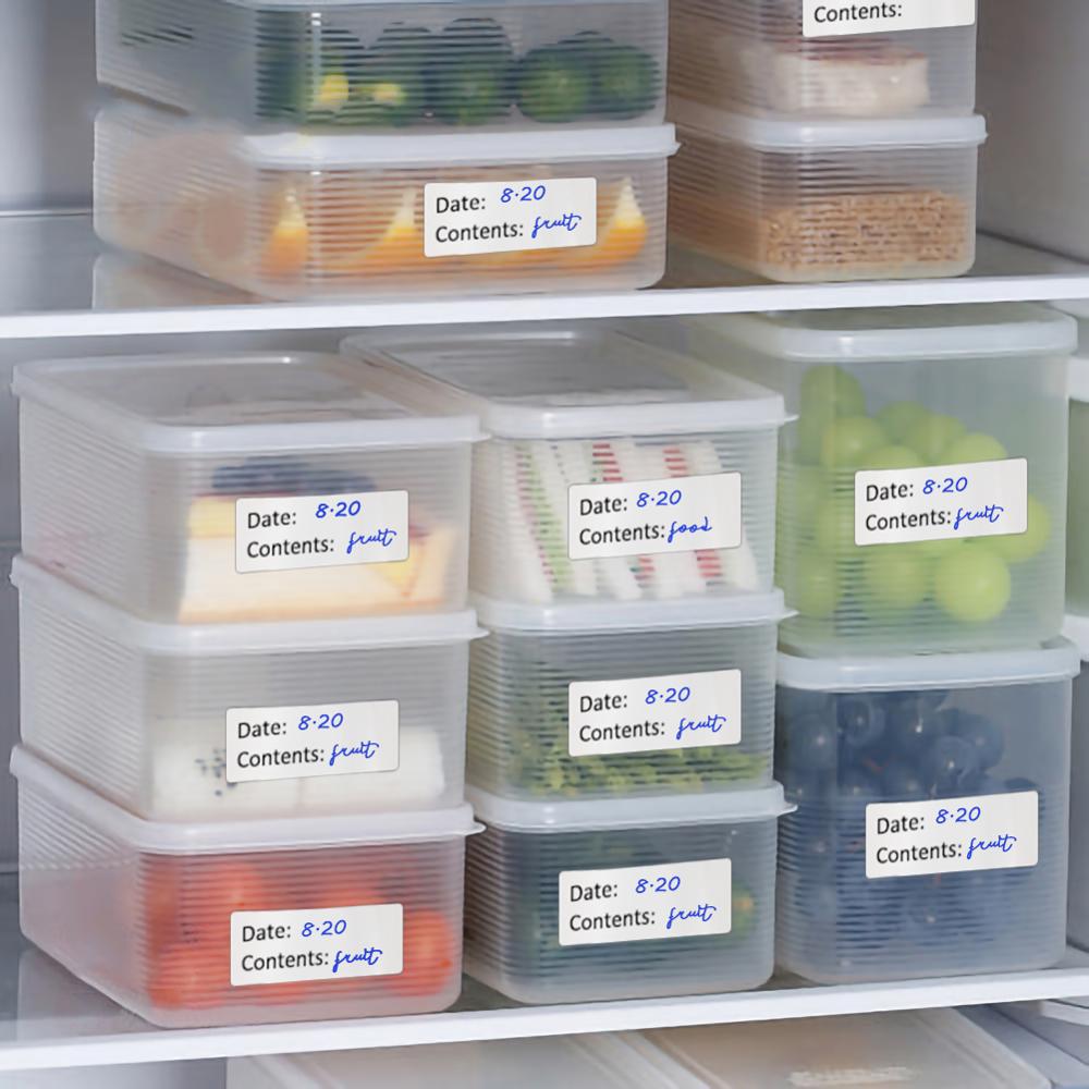 ملصقات تخزين الطعام قابلة للطب - مراجعة Food Storage No Pantry وسعره