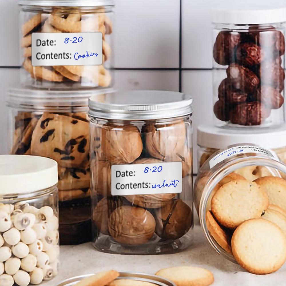 ملصقات تخزين الطعام قابلة للطب - مراجعة Food Storage No Pantry وسعره