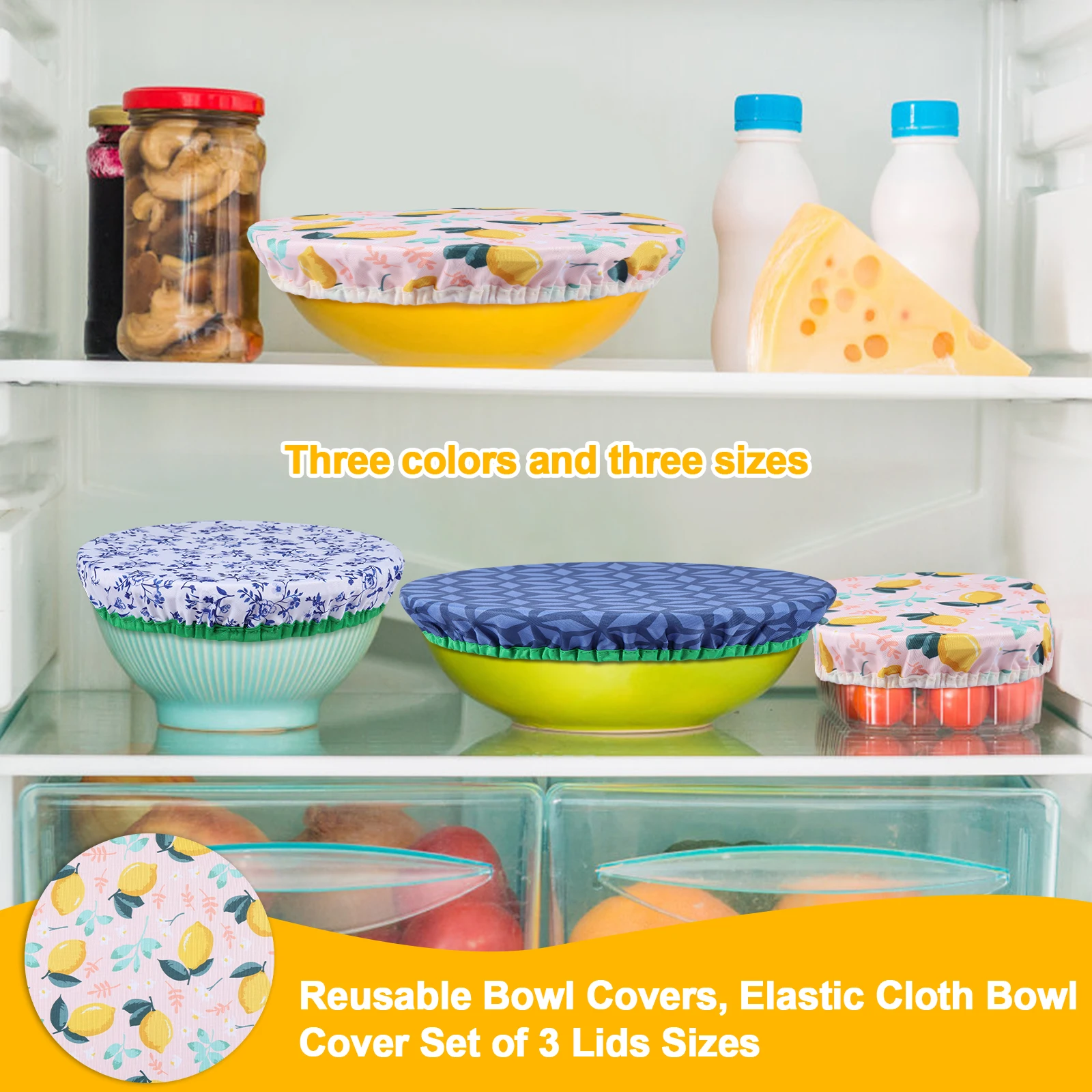 3 قطعة يغطي السلطانية مجموعة م - مراجعة Food Storage Kitchen Container Set وسعره