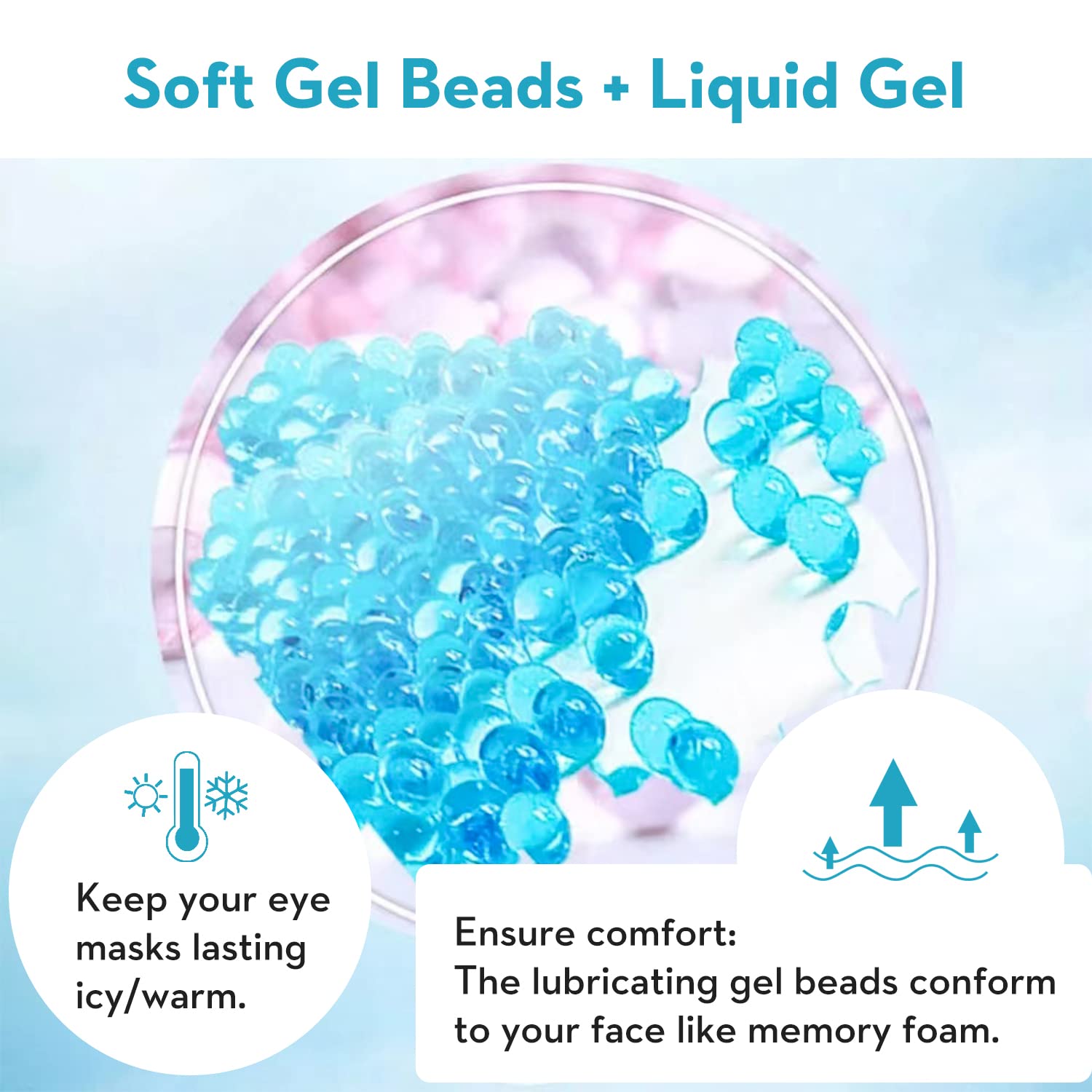 قناع عين تبريد قناع عين جل قنا - مراجعة Cold Pack Ice Gel وسعره