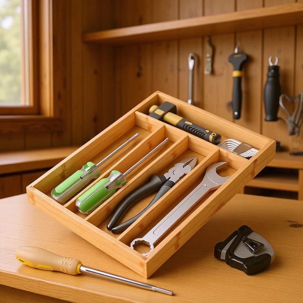 منظم أدوات المطبخ من الخيزران  - مراجعة Food Storage Drawing وسعره
