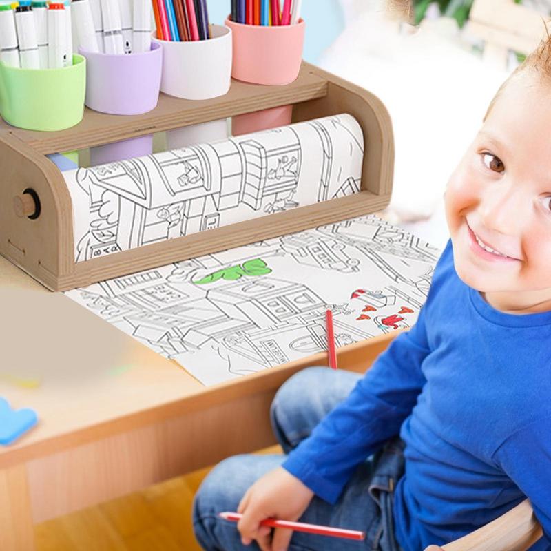 حامل لفافة ورق الرسم، حامل لفا - مراجعة Food Storage Drawing وسعره