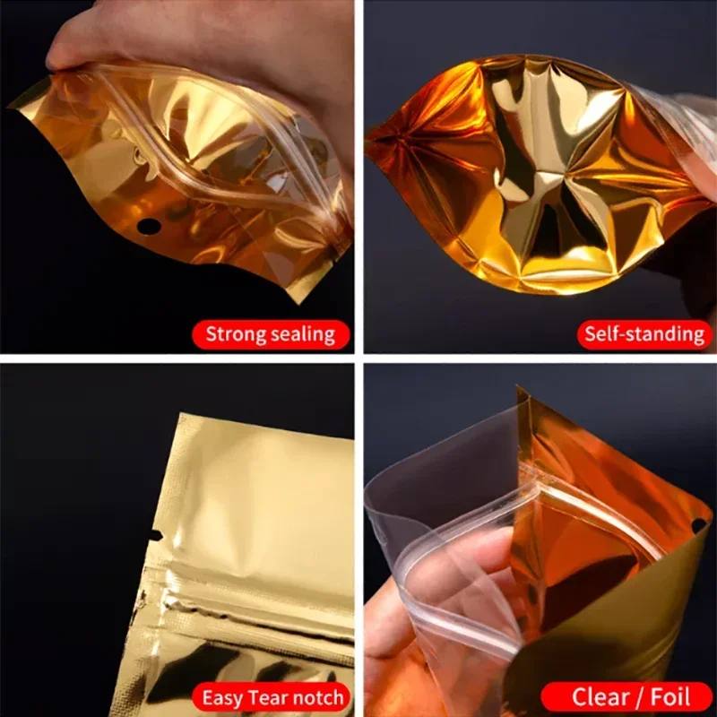100 قطعة من أكياس بلاستيكية قا - مراجعة Food Storage In Mylar Bags وسعره