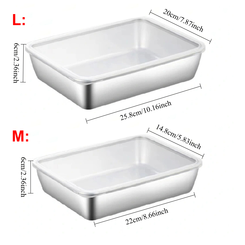 1-3 قطع من حاويات تخزين الطعام - مراجعة Food Storage No Pantry وسعره