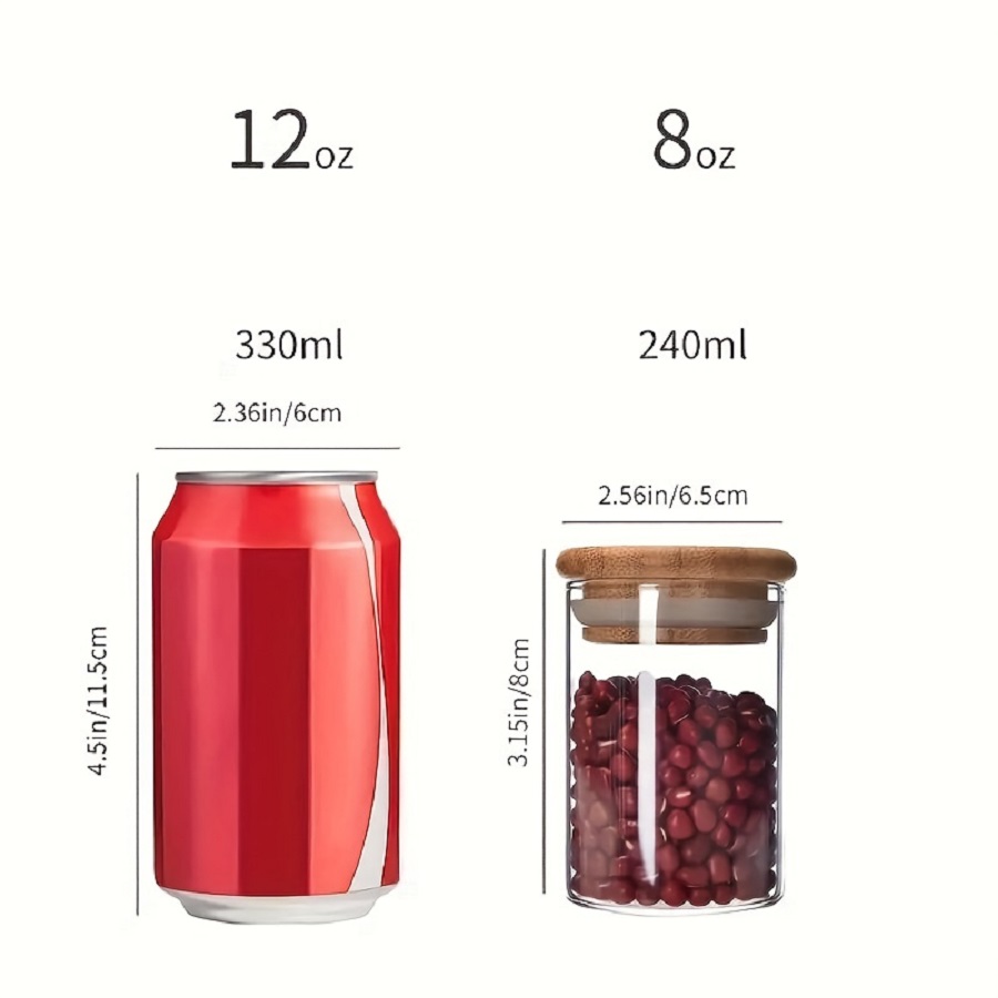 برطمان تخزين زجاجي محكم الغلق  - مراجعة Food Storage Set Glass وسعره
