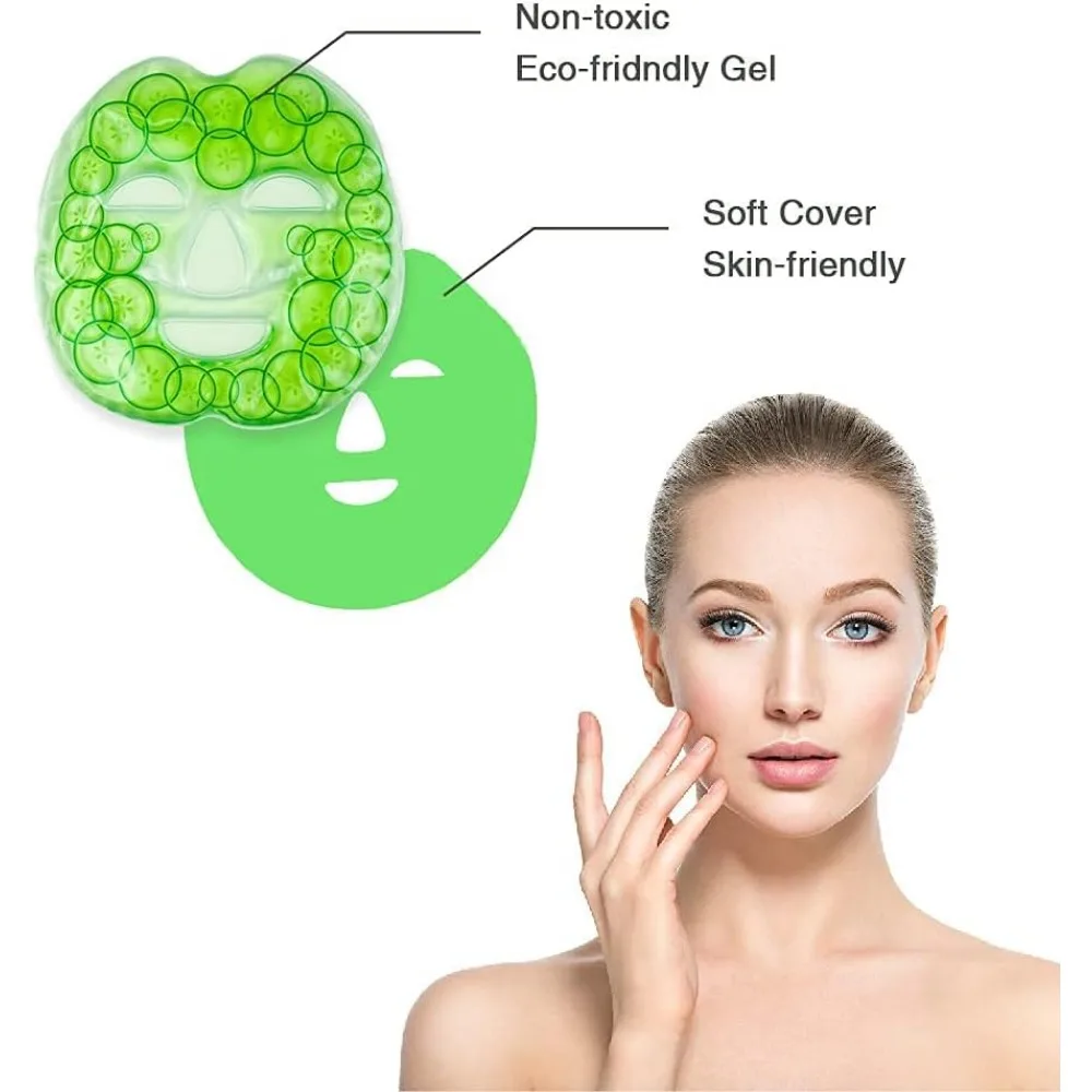 عبوة جل ثلج للوجه مع لف قابل ل - مراجعة Cold Pack Ice Gel وسعره
