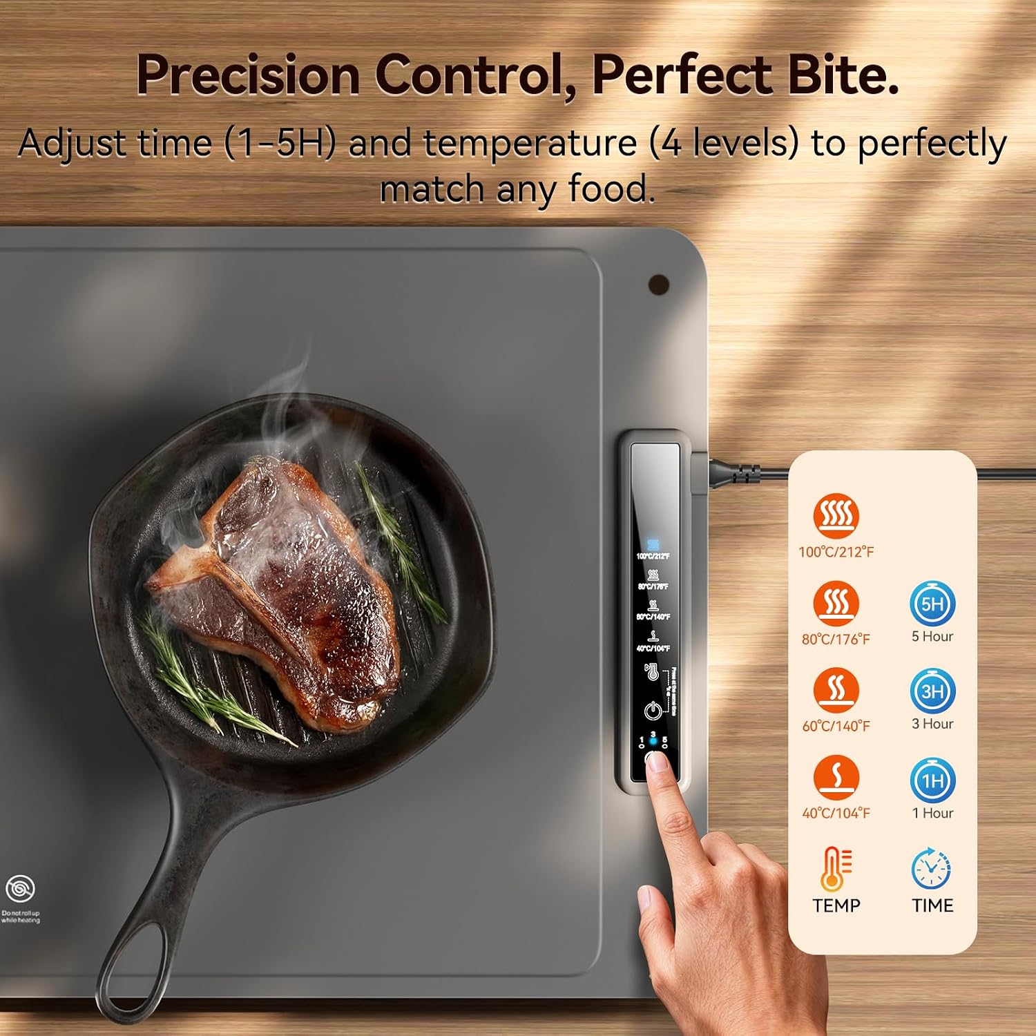 سجادة تسخين الطعام XXL مقاس 36 - مراجعة Portable Food Warmer وسعره