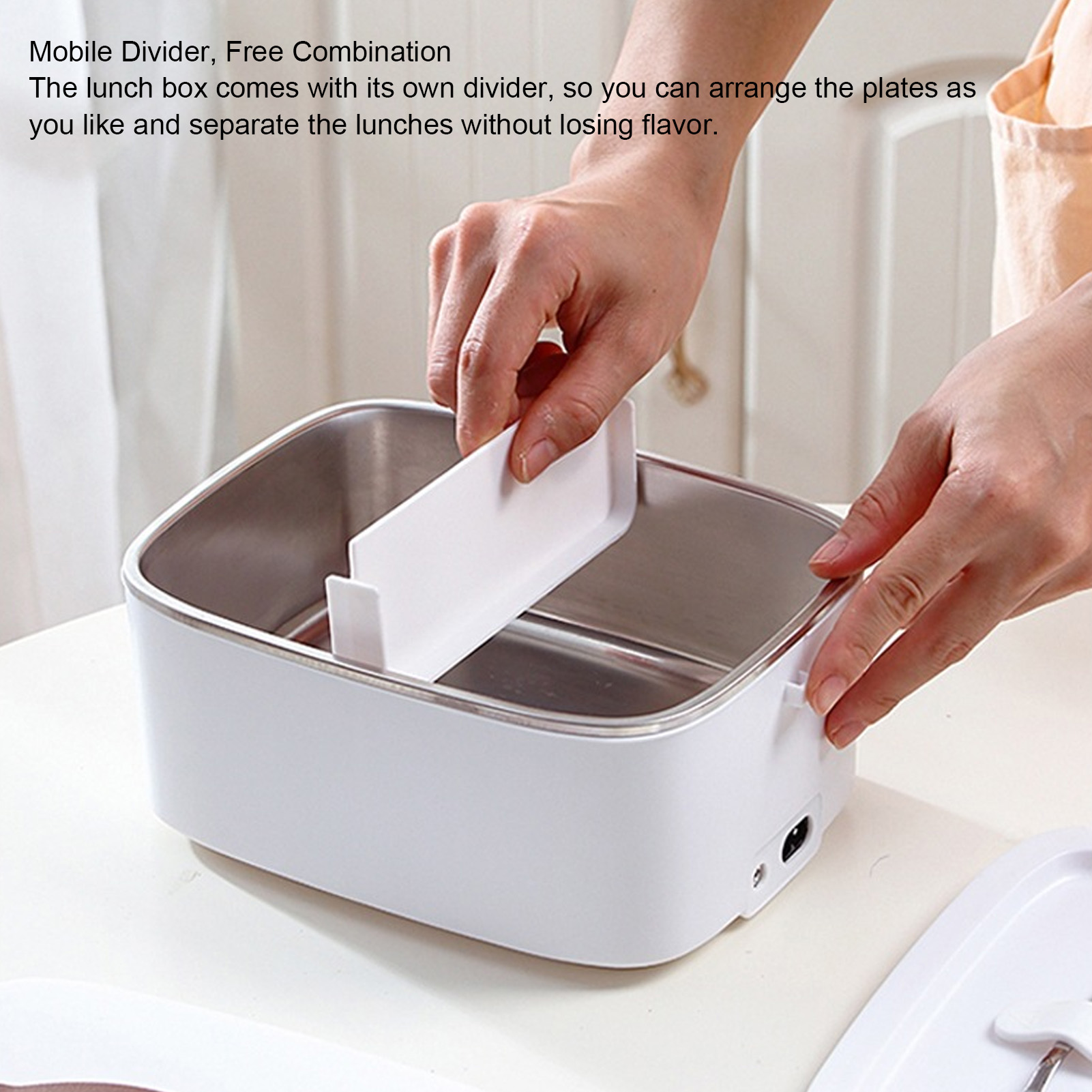 صندوق غداء كهربي سخان طعام 1.8 - مراجعة Portable Food Warmer وسعره