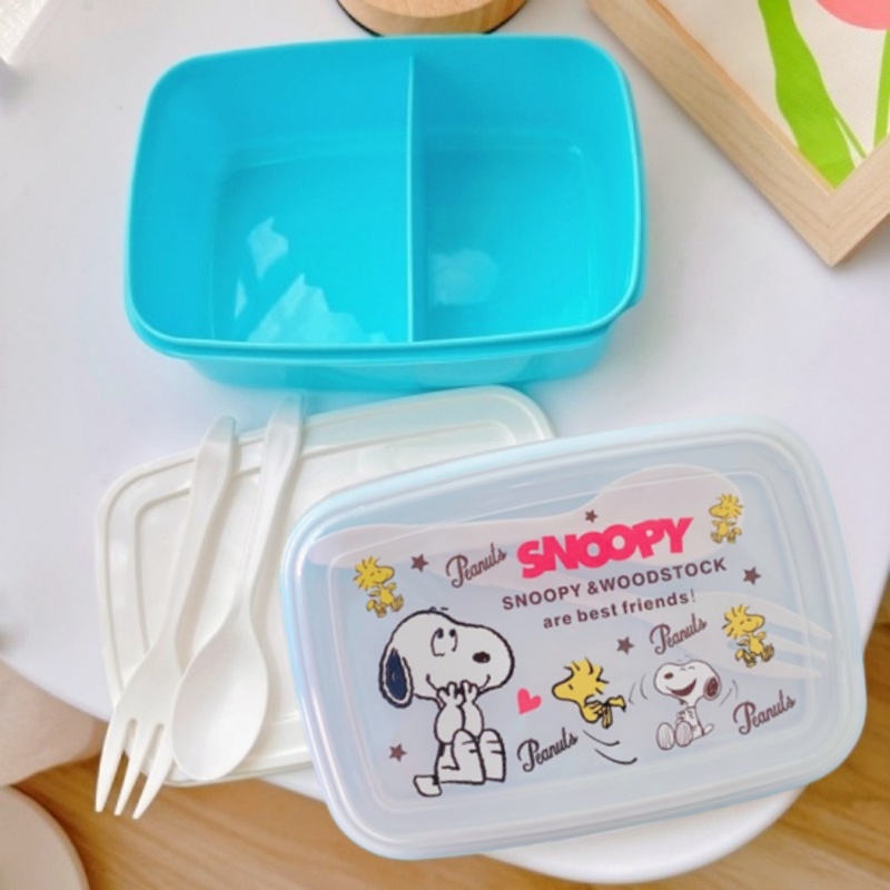 صندوق غداء كاوايي سنوبي مع ملع - مراجعة Food Storage Containers Set وسعره