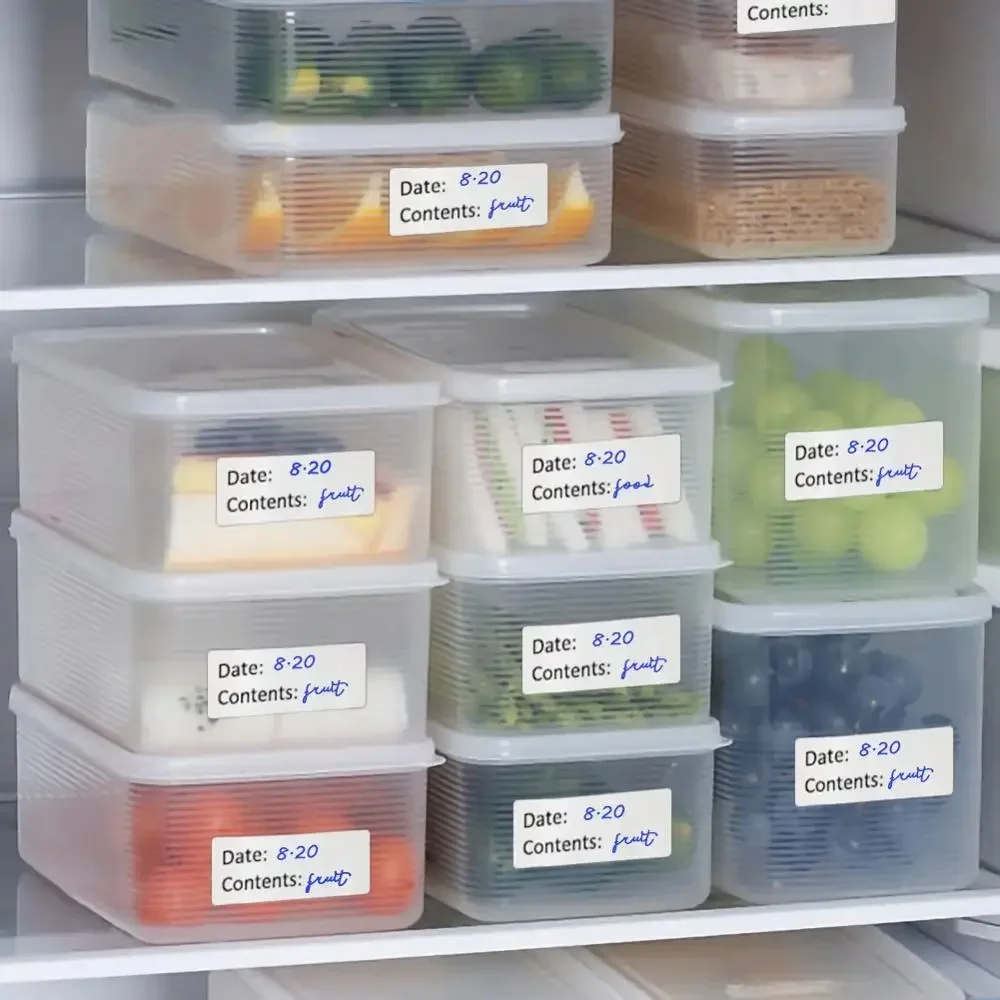 ملصقات ختم المؤن بعلامات فارغة - مراجعة Food Storage No Pantry وسعره