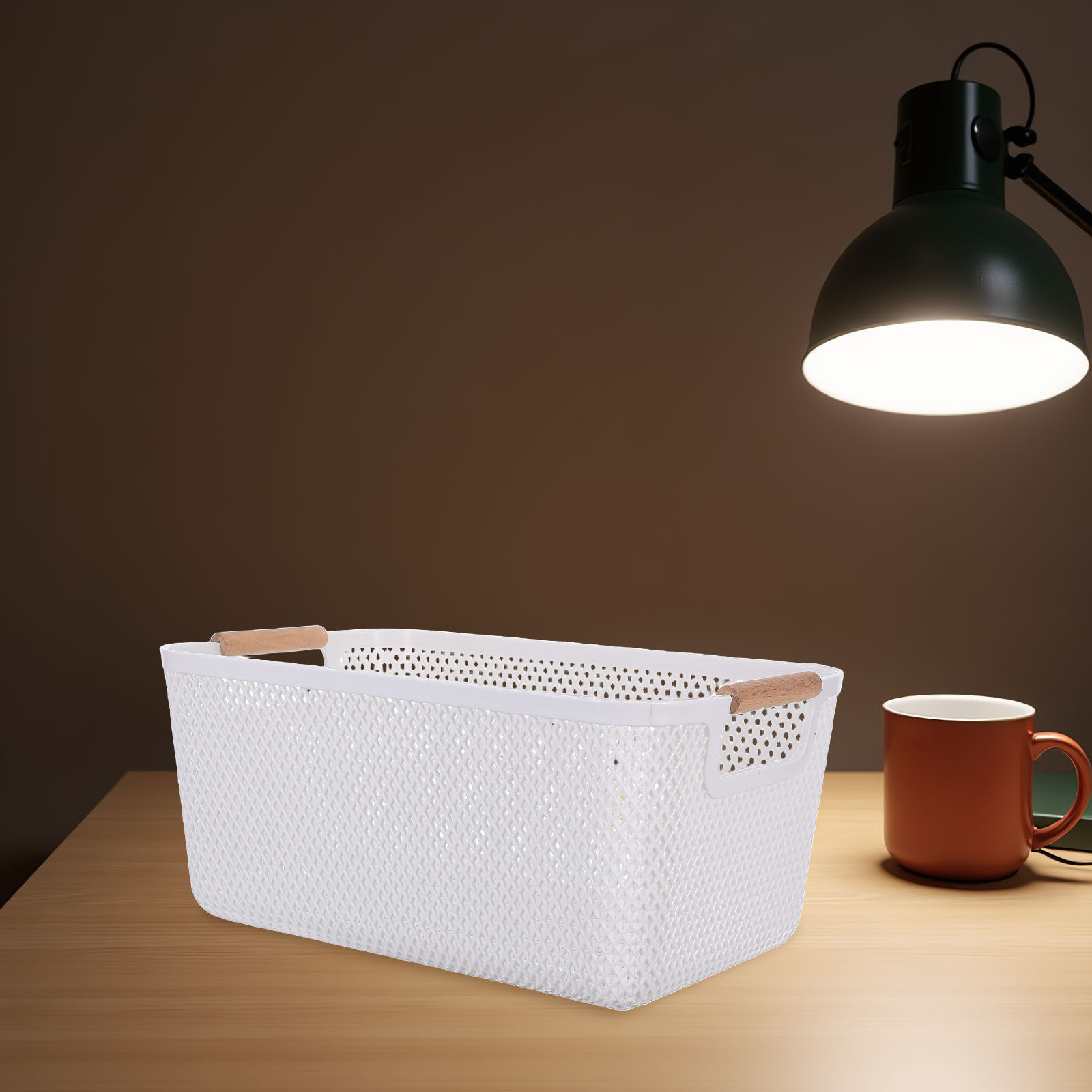 سلة تخزين بلاستيكية شبكية للمط - مراجعة Food Storage In Cabinets وسعره