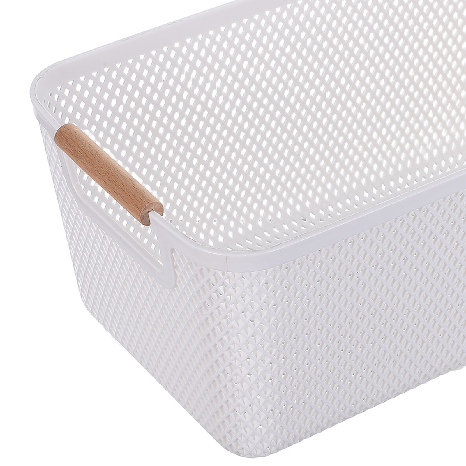 سلة تخزين بلاستيكية شبكية للمط - مراجعة Food Storage In Cabinets وسعره