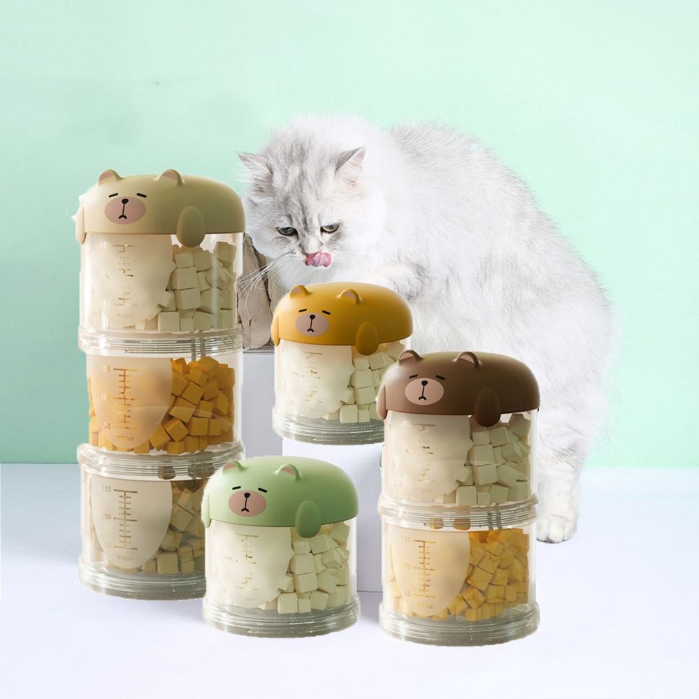 صندوق طعام عملي متعدد الطبقات  - مراجعة Food Storage For Dog وسعره