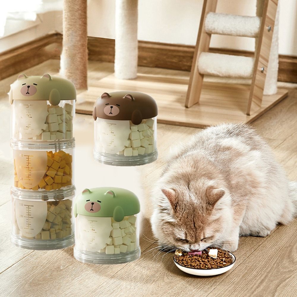 صندوق طعام عملي متعدد الطبقات  - مراجعة Food Storage For Dog وسعره
