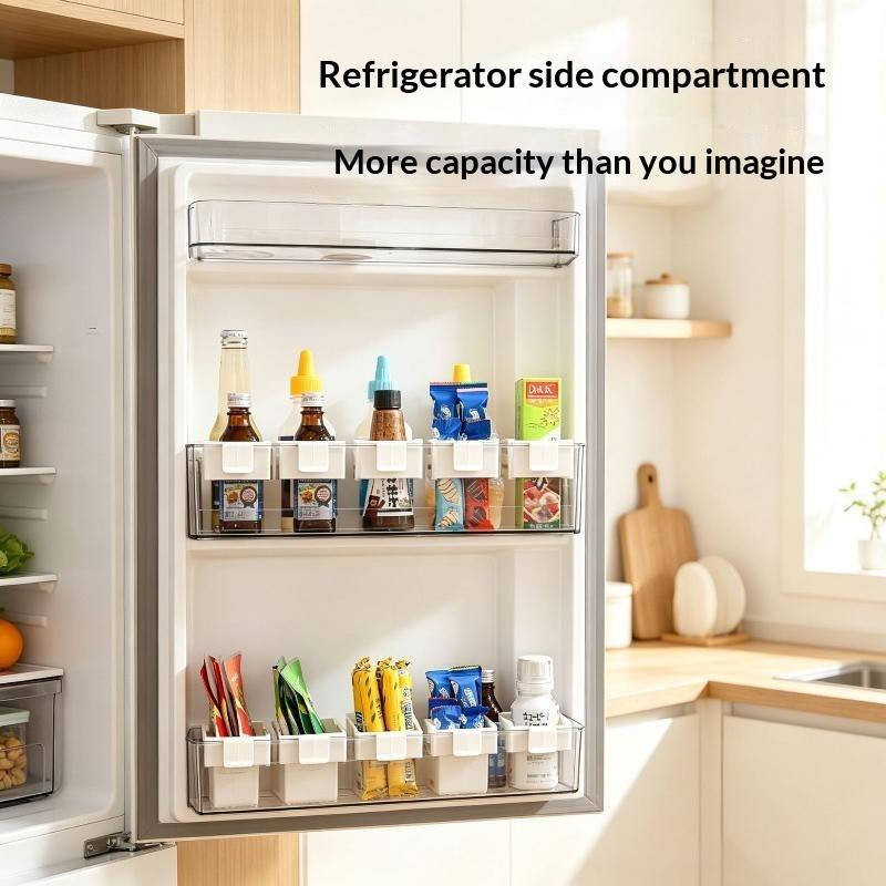 سلة تخزين للثلاجة، منظم طعام ل - مراجعة Food Storage No Pantry وسعره