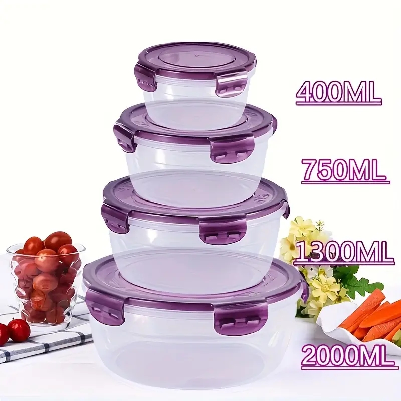 4 حاويات بلاستيكية لتخزين الطع - مراجعة Food Storage Cupboard وسعره
