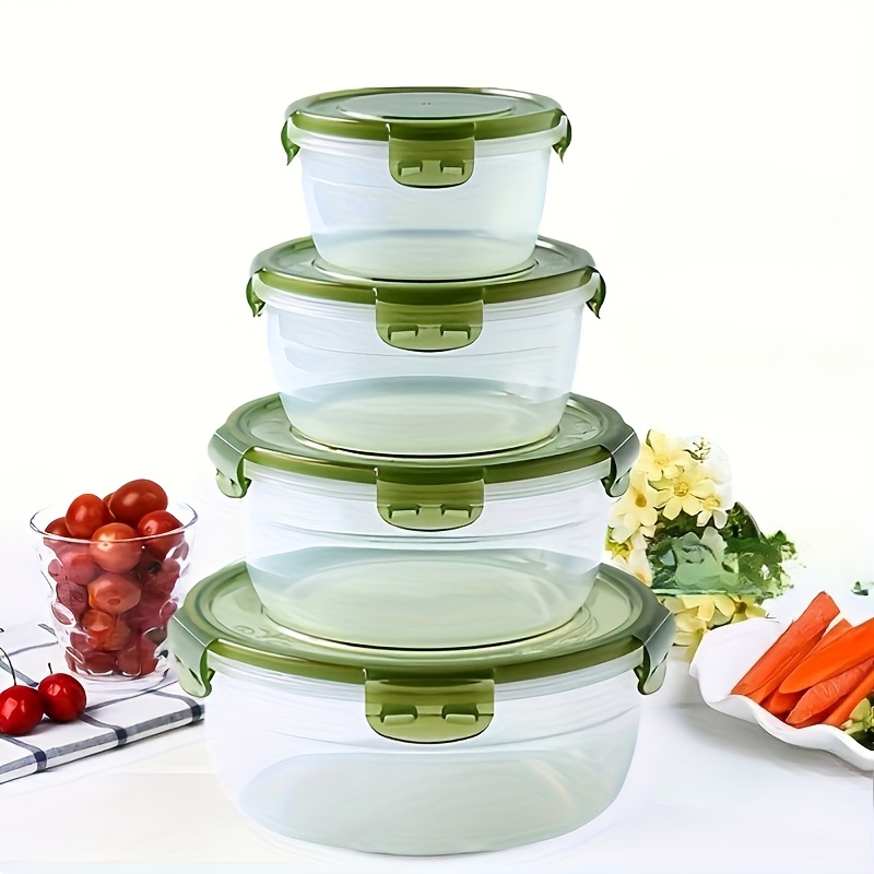 4 حاويات بلاستيكية لتخزين الطع - مراجعة Food Storage Cupboard وسعره