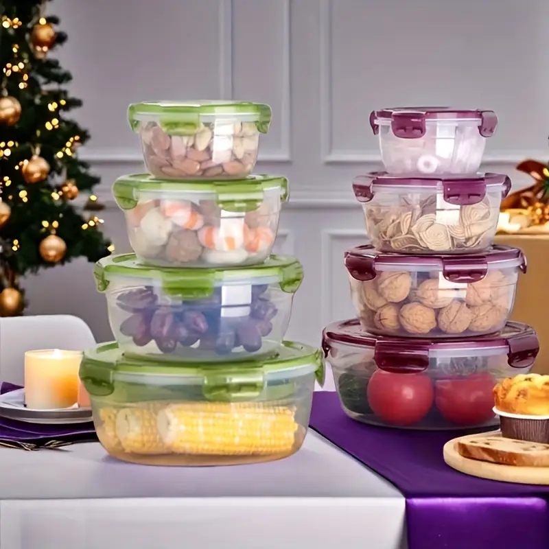 4 حاويات بلاستيكية لتخزين الطع - مراجعة Food Storage Cupboard وسعره