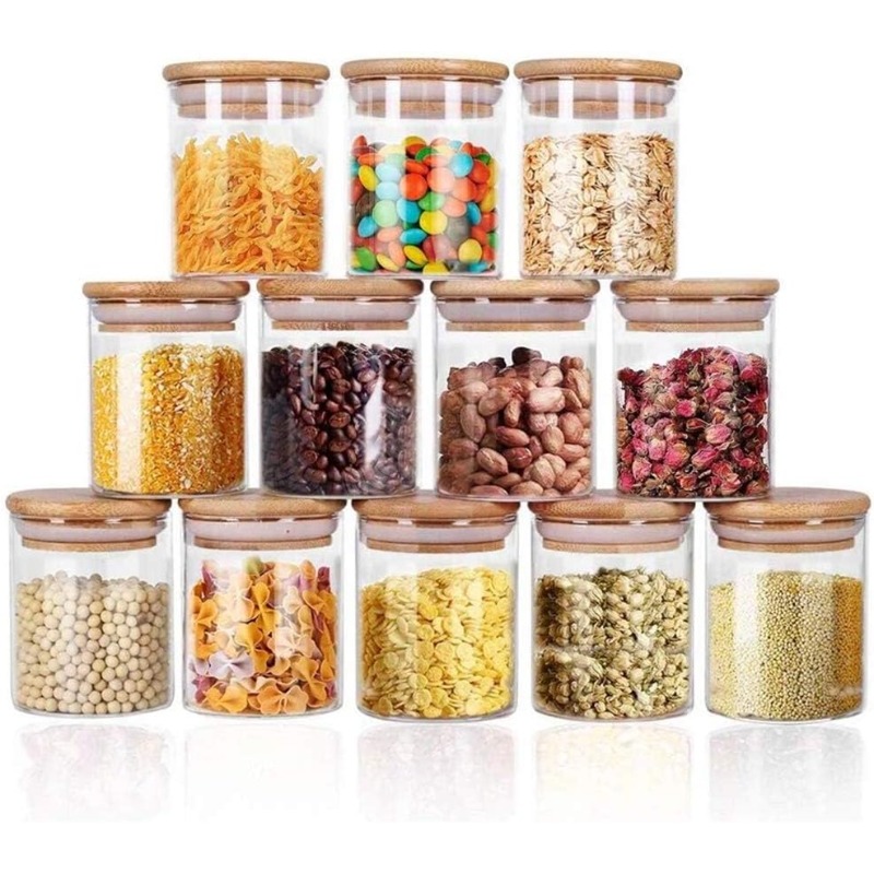 مجموعة برطمانات زجاجية مكونة م - مراجعة Food Storage Set Glass وسعره