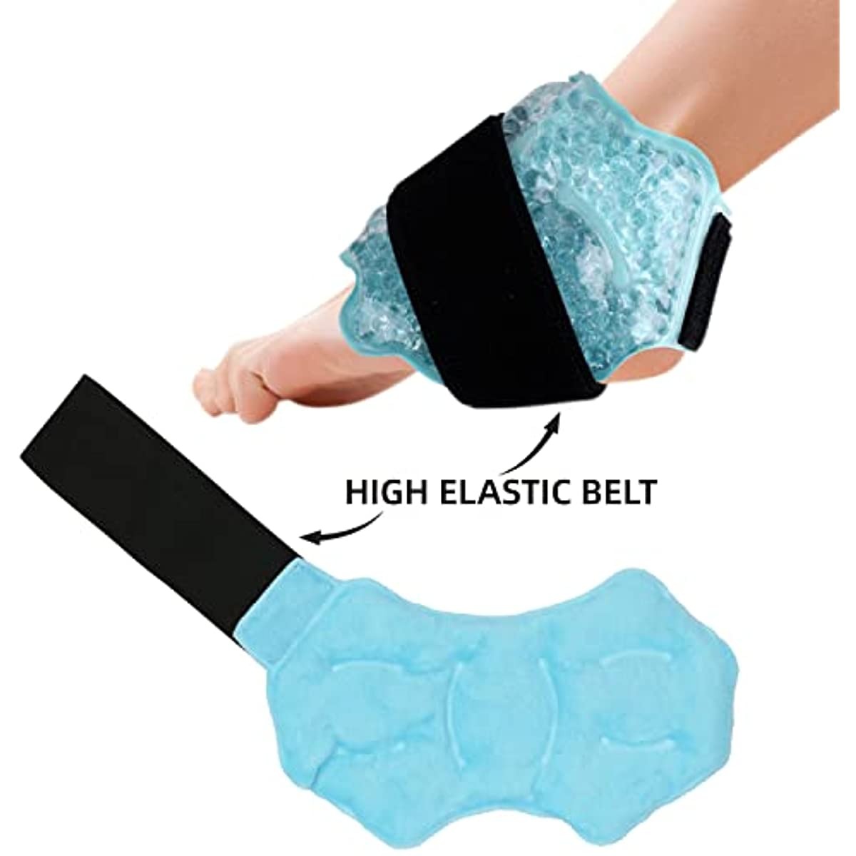 كمادة ثلج للقدم/الكاحل - كمادة - مراجعة Cold Pack Ice Gel وسعره