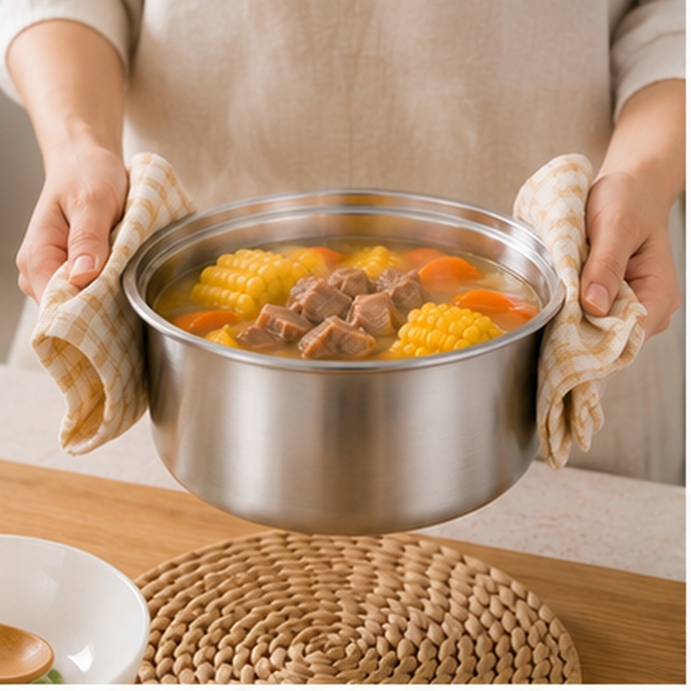 وعاء رامكن من الستانلس ستيل 30 - مراجعة Food Storage In Stainless Steel وسعره