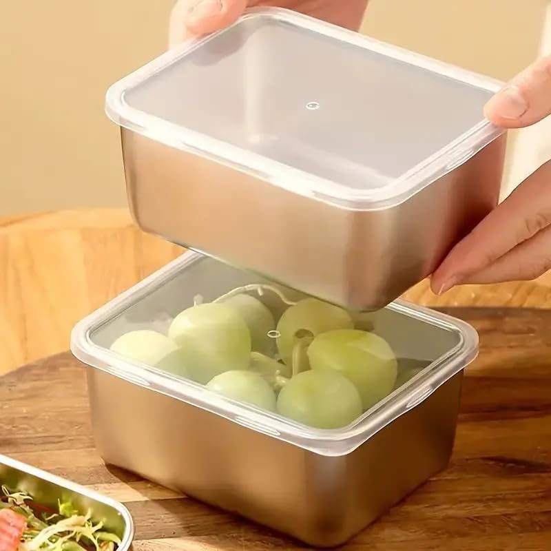 حاويات تخزين المواد الغذائية م - مراجعة Food Storage In Stainless Steel وسعره