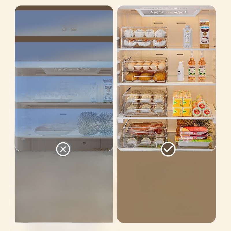 صندوق تخزين للثلاجة قابل للسحب - مراجعة Food Storage Drawing وسعره