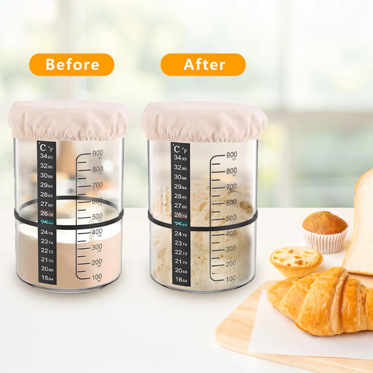 مجموعة برطمانات زجاجية شفافة م - مراجعة Food Storage Set Glass وسعره