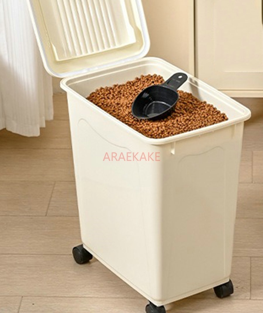 دلو طعام الكلب السميك ذو سعة ك - مراجعة Food Storage For Dog وسعره
