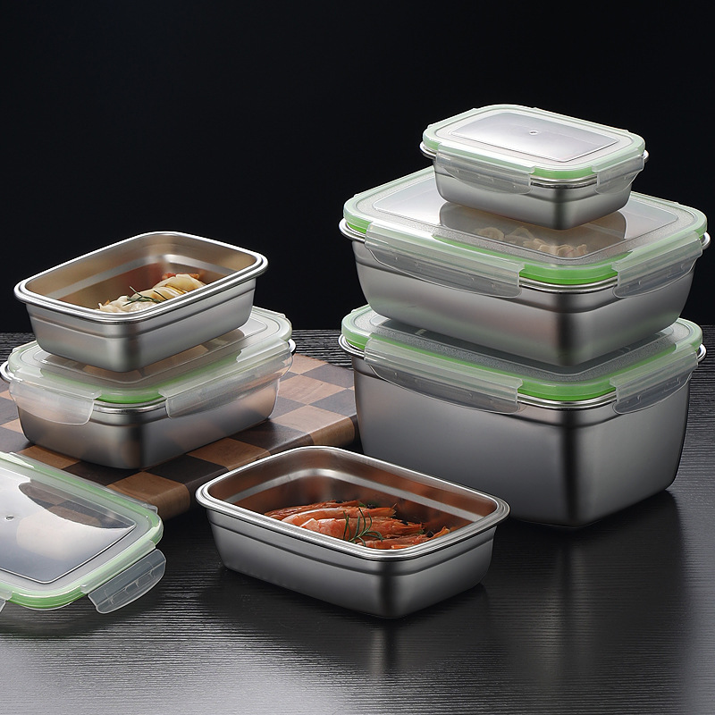 مجموعة صناديق الغداء المصنوعة  - مراجعة Food Storage Containers Set وسعره