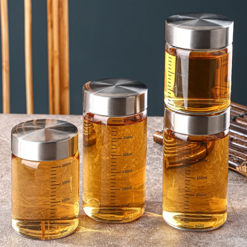2 قطعة 100-500 مللي كوب تخزين  - مراجعة Food Storage Set Glass وسعره