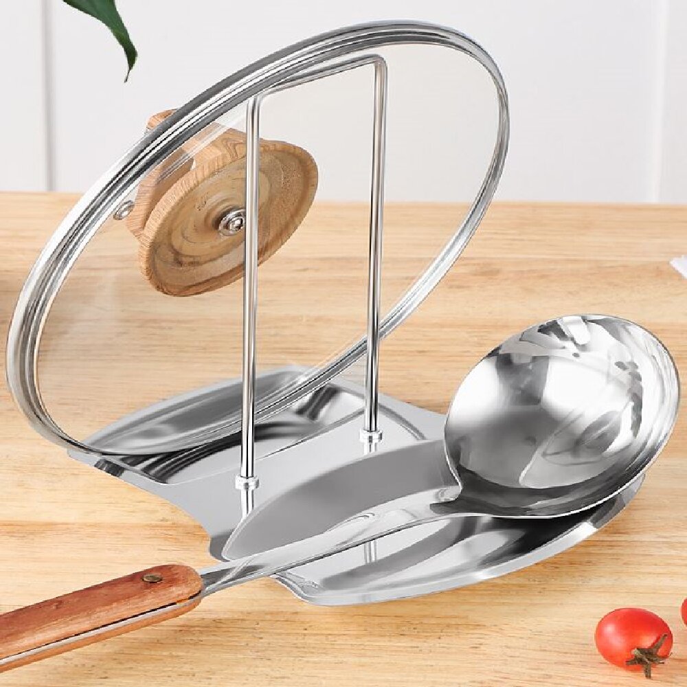 حامل غطاء القدر من الفولاذ الم - مراجعة Food Storage Organiser وسعره