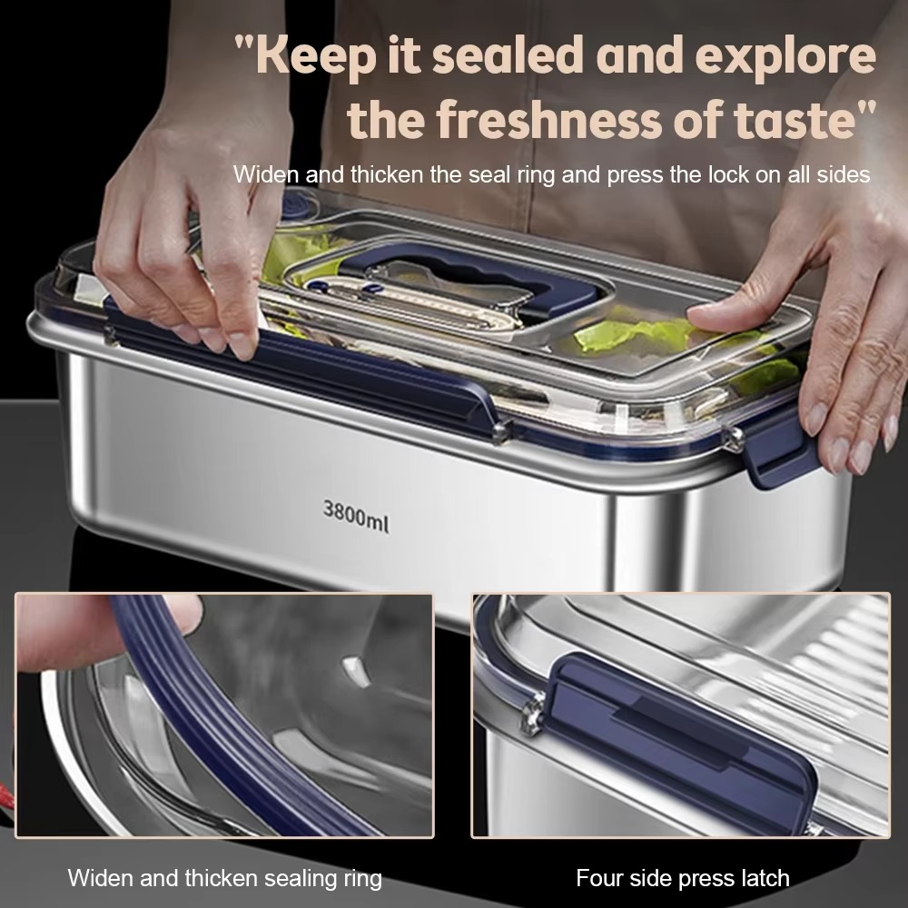 مجموعة حاويات تخزين الطعام من  - مراجعة Food Storage Kitchen Container Set وسعره