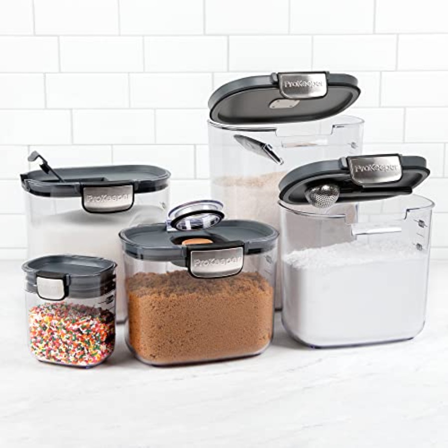 مجموعة حاويات تخزين الطعام محك - مراجعة Food Storage Kitchen Container Set وسعره
