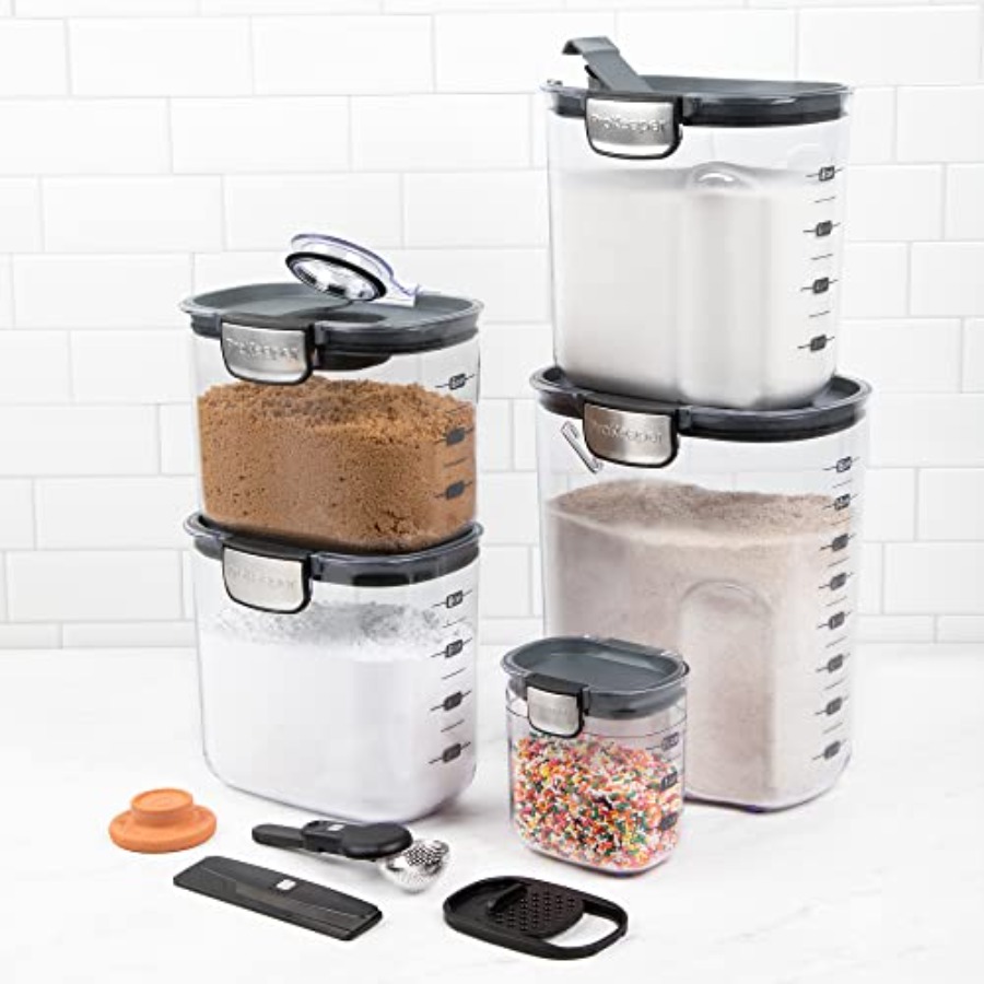 مجموعة حاويات تخزين الطعام محك - مراجعة Food Storage Kitchen Container Set وسعره